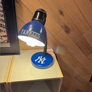 New York Yankee Blue Desk Lamp